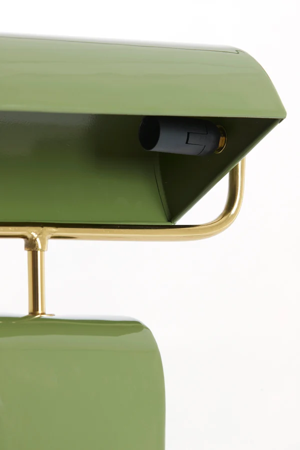 Table lamp 35x15,5x38 cm CARDONA light green+gold