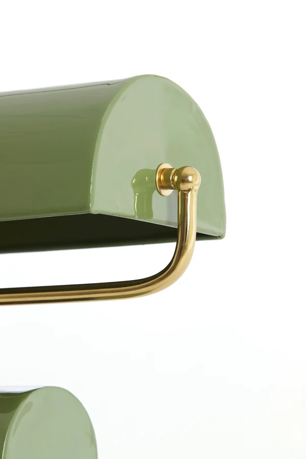 Table lamp 35x15,5x38 cm CARDONA light green+gold