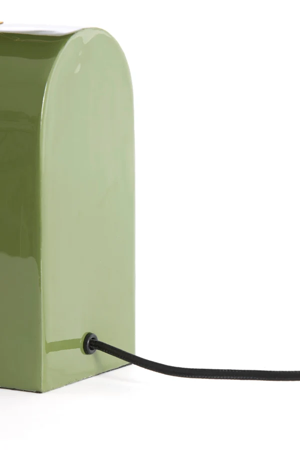 Table lamp 35x15,5x38 cm CARDONA light green+gold