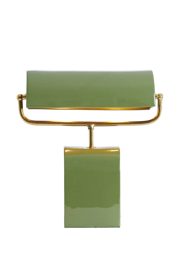 Table lamp 35x15,5x38 cm CARDONA light green+gold