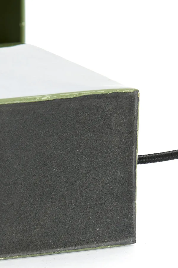 Table lamp 35x15,5x38 cm CARDONA light green+gold