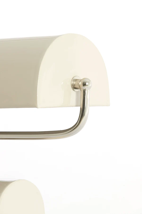 Table lamp 35x15,5x38 cm CARDONA cream+nickel satin