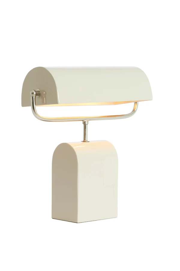 Table lamp 35x15,5x38 cm CARDONA cream+nickel satin