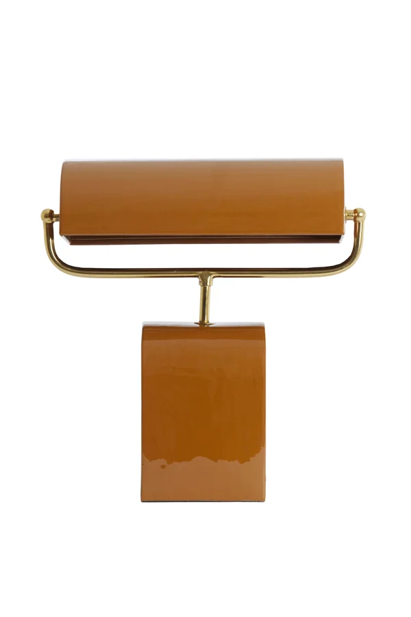 Table lamp 35x15,5x38 cm CARDONA brown+gold