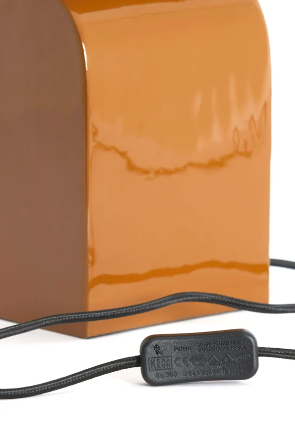 Table lamp 35x15,5x38 cm CARDONA brown+gold