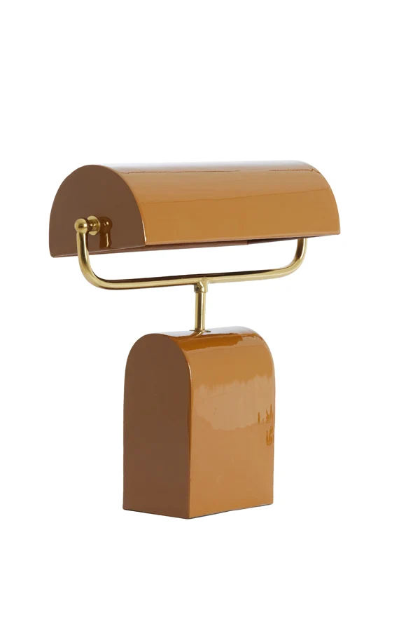 Table lamp 35x15,5x38 cm CARDONA brown+gold