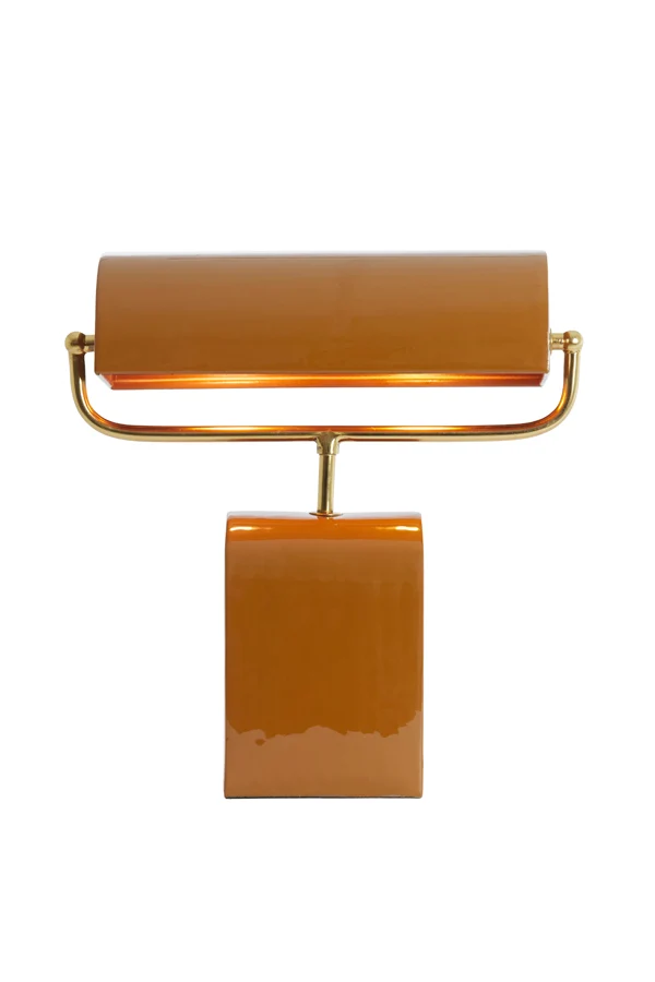 Table lamp 35x15,5x38 cm CARDONA brown+gold