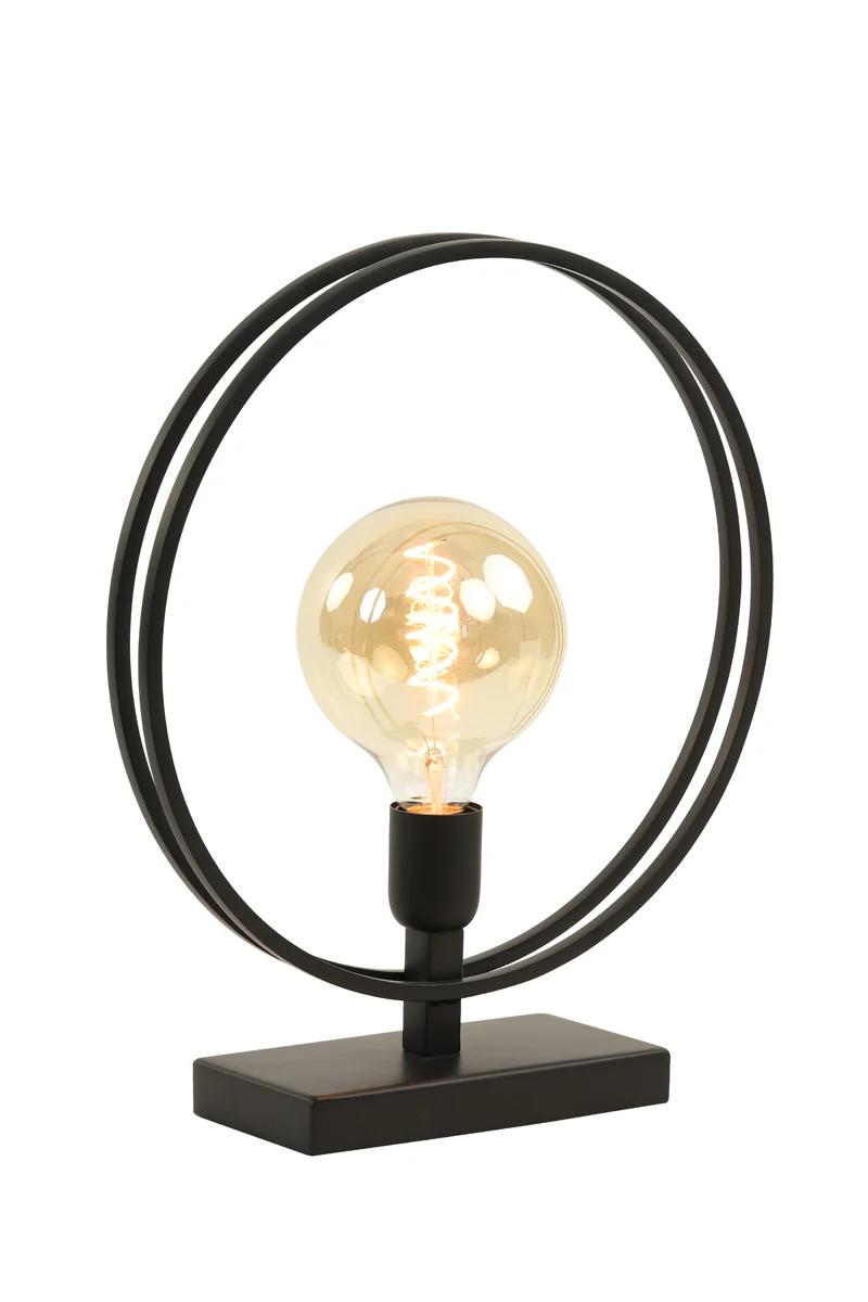 Table lamp 35x10x40 cm RUDRA matt black