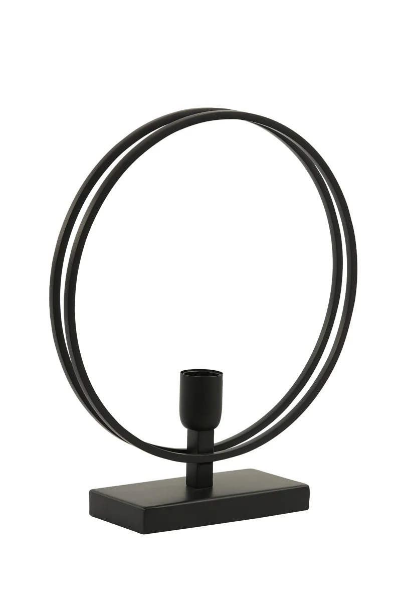 Table lamp 35x10x40 cm RUDRA matt black