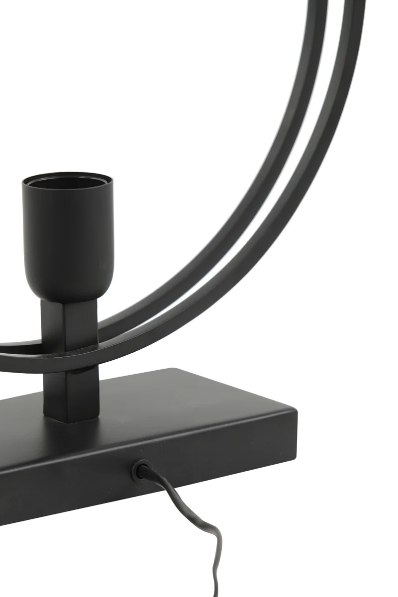 Table lamp 35x10x40 cm RUDRA matt black