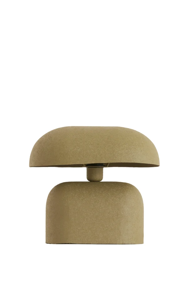 Table lamp 34x21x30 cm TODD matt olive green