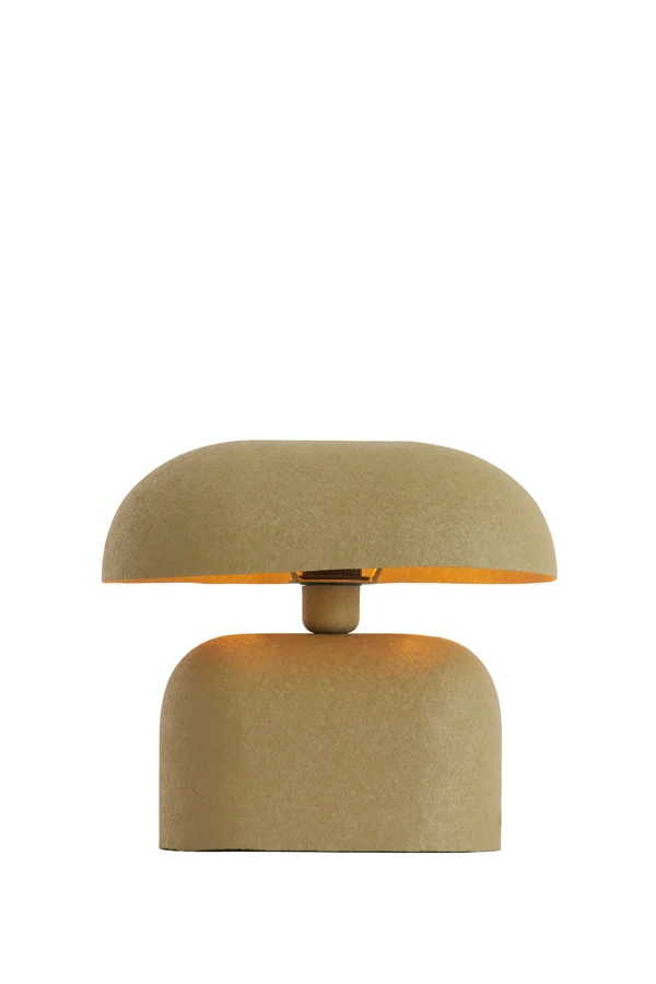 Table lamp 34x21x30 cm TODD matt olive green