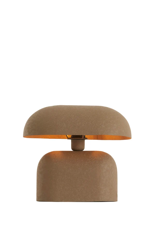 Table lamp 34x21x30 cm TODD matt dark brown