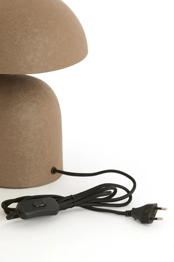 Table lamp 34x21x30 cm TODD matt dark brown