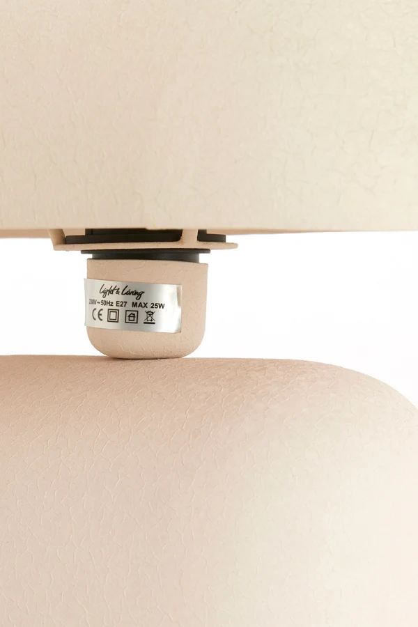 Table lamp 34x21x30 cm TODD matt cream