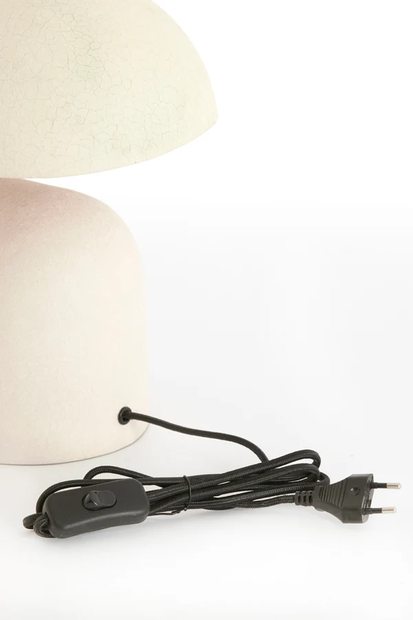 Table lamp 34x21x30 cm TODD matt cream