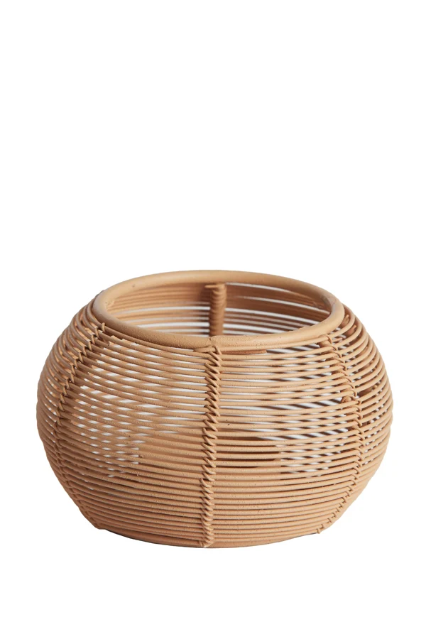Tealight 11x7 cm BIANO matt peach