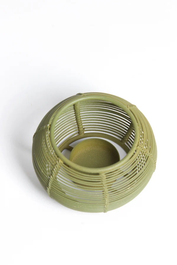 Tealight 11x7 cm BIANO matt green