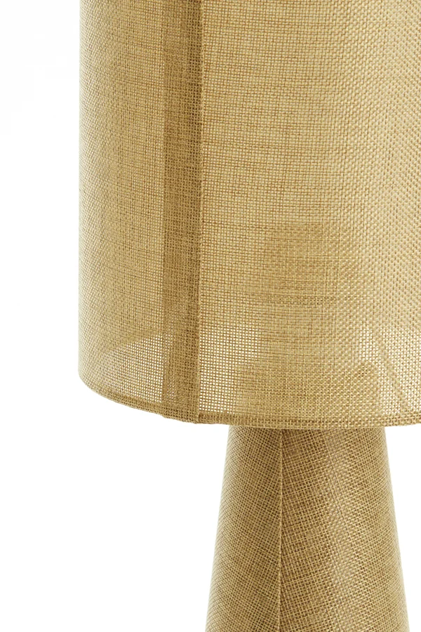 Table lamp 20x58 cm MICKY linen olive green