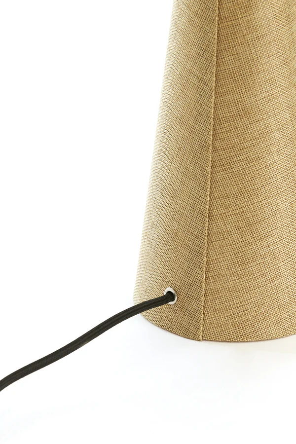 Table lamp 20x58 cm MICKY linen olive green