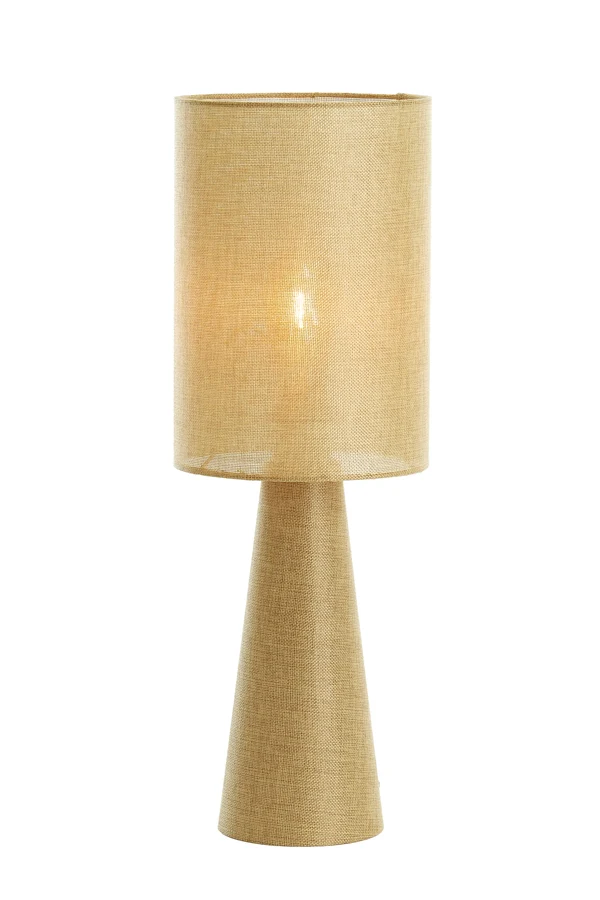 Table lamp 20x58 cm MICKY linen olive green