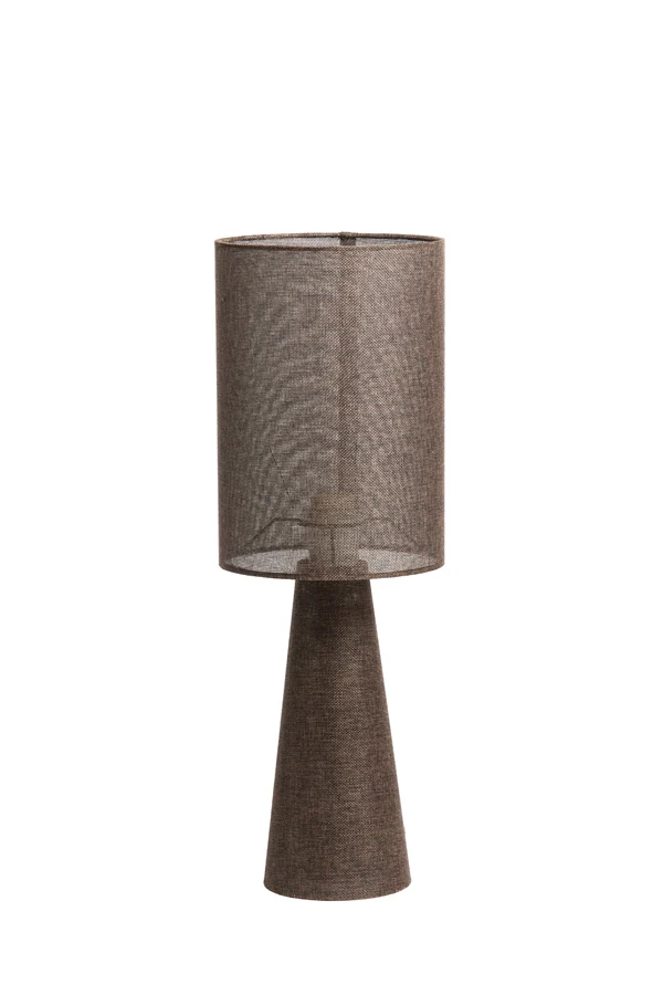 Table lamp 20x58 cm MICKY linen brown