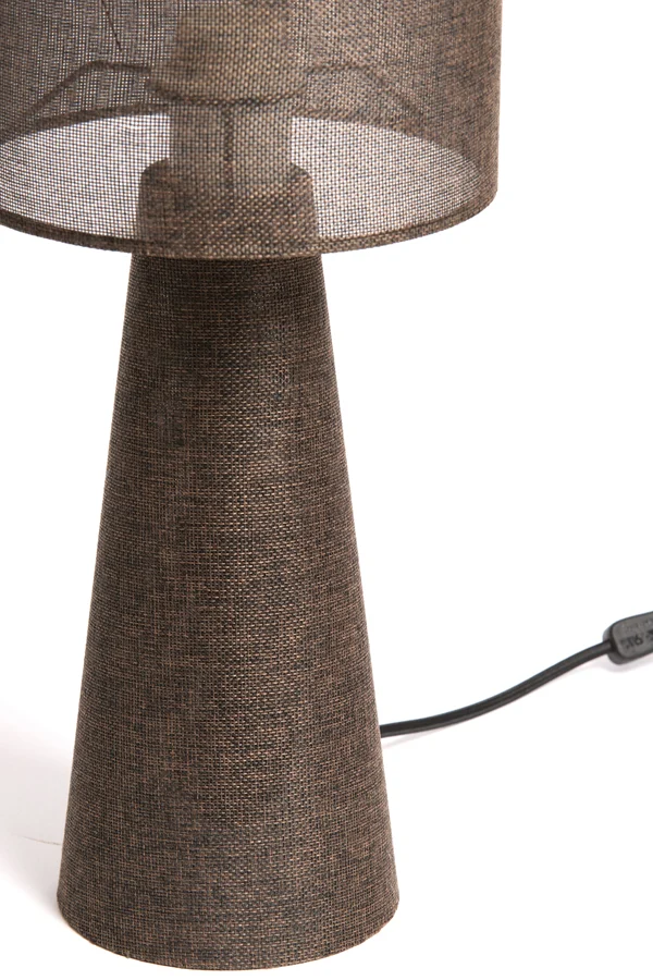 Table lamp 20x58 cm MICKY linen brown