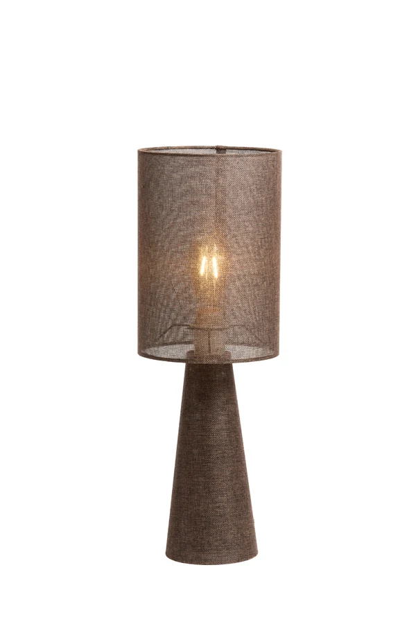 Table lamp 20x58 cm MICKY linen brown