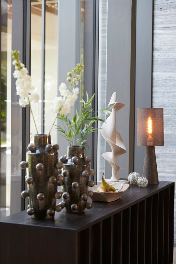 Table lamp 20x58 cm MICKY linen brown