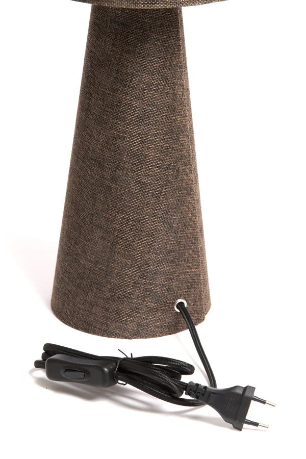 Table lamp 20x58 cm MICKY linen brown
