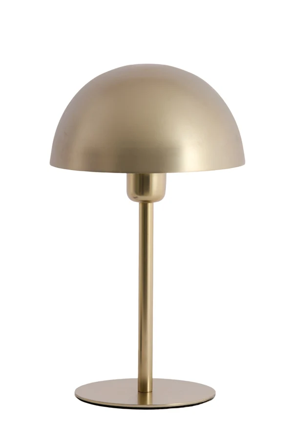 Table lamp 20x34 cm CEDILLO metallic matt light gold
