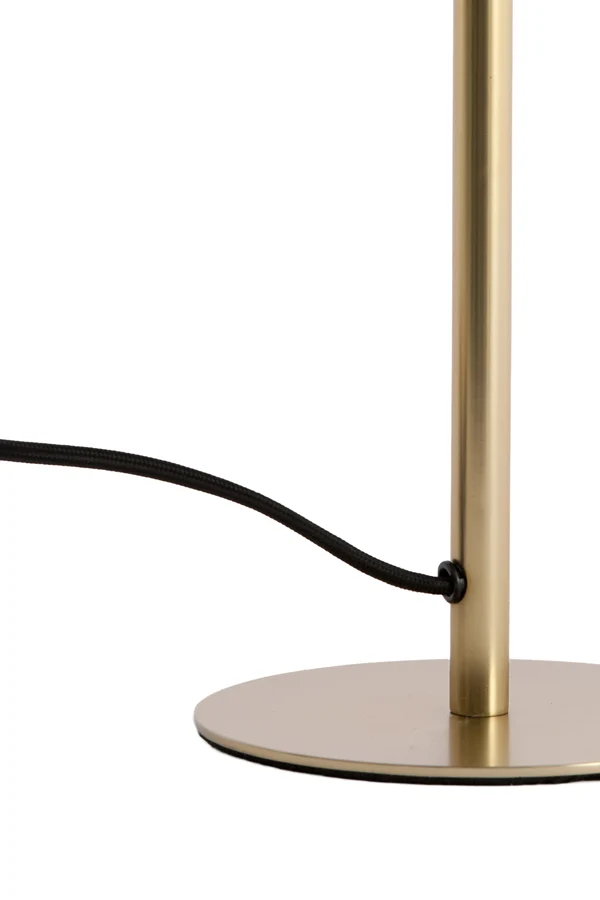 Table lamp 20x34 cm CEDILLO metallic matt light gold