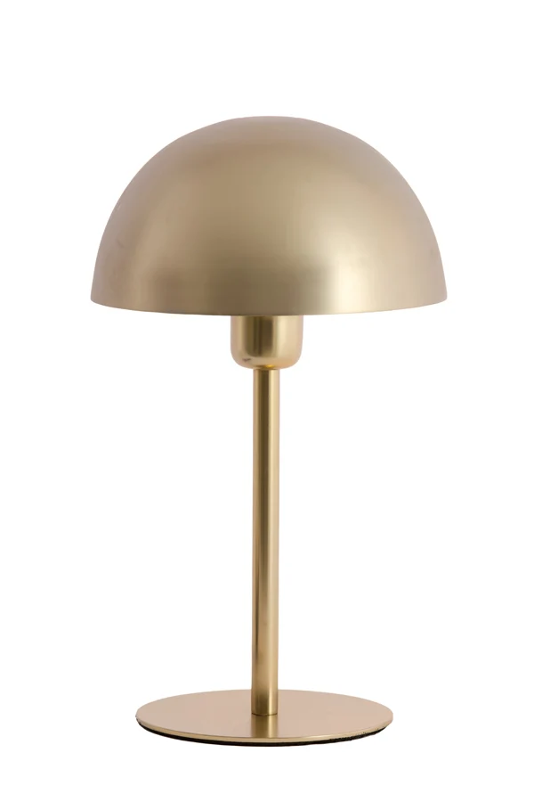 Table lamp 20x34 cm CEDILLO metallic matt light gold