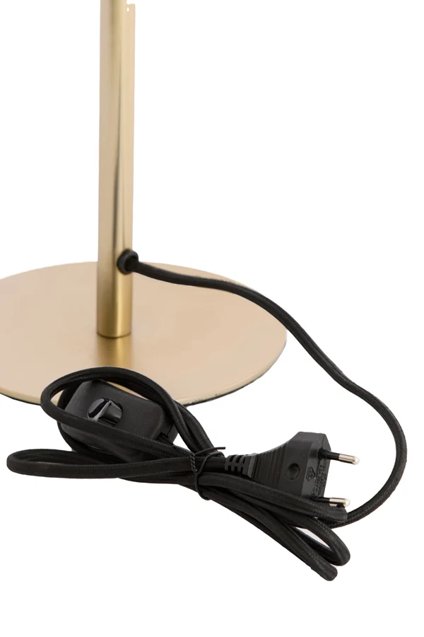 Table lamp 20x34 cm CEDILLO metallic matt light gold