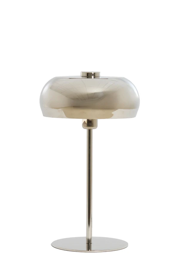 Table lamp 26x47 cm SURIN shiny nickel