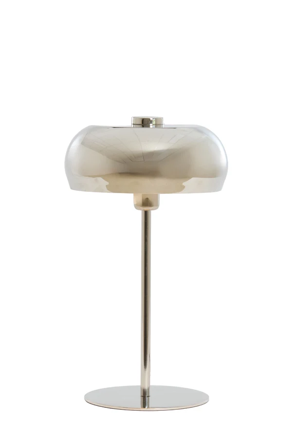 Table lamp 26x47 cm SURIN shiny nickel