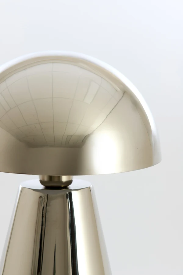 Table lamp 26x41 cm SURRINA shiny nickel