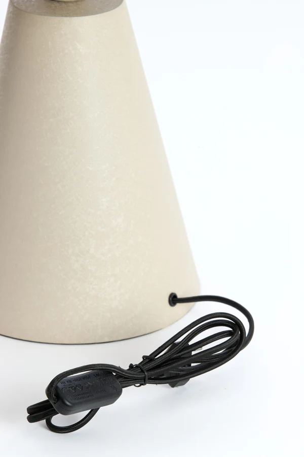 Table lamp 26x41 cm SURRINA matt light grey