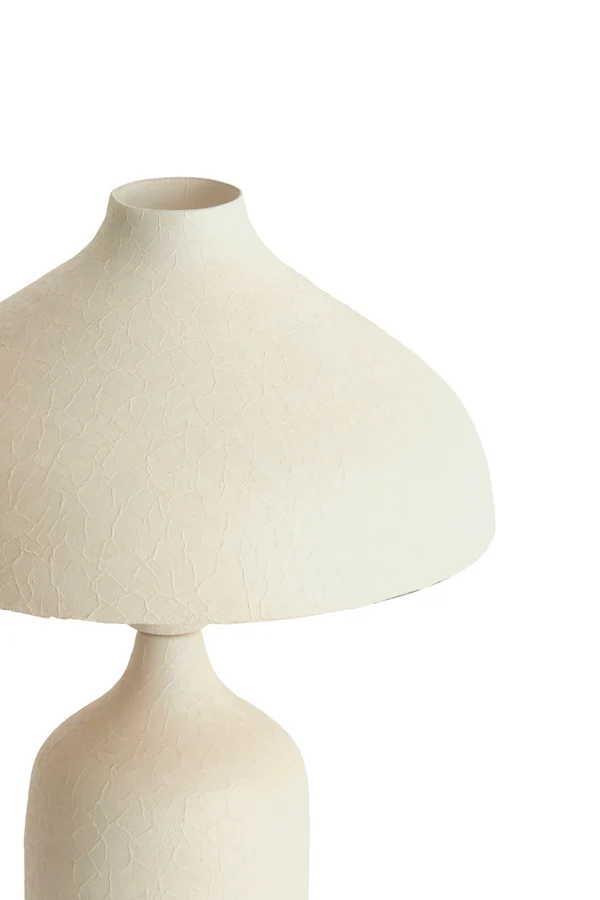 Table lamp 26x40 cm YEBRI matt cream