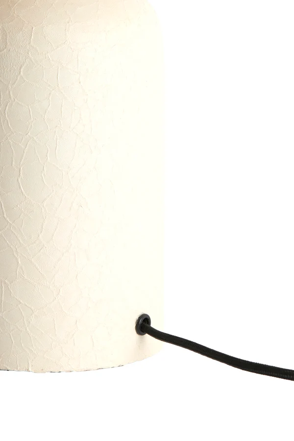 Table lamp 26x40 cm YEBRI matt cream