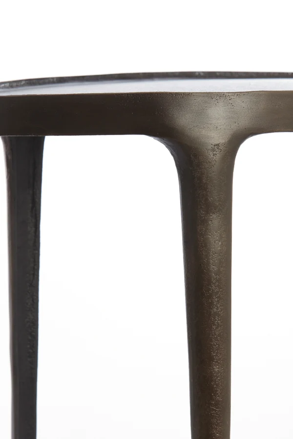 Side table S/2 55x25,5x44+70x33x53 cm ARICA dark brown
