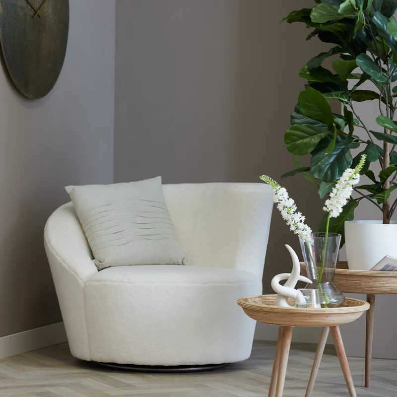Side table S/2 46x38,5+56x48 cm COLON rattan natural