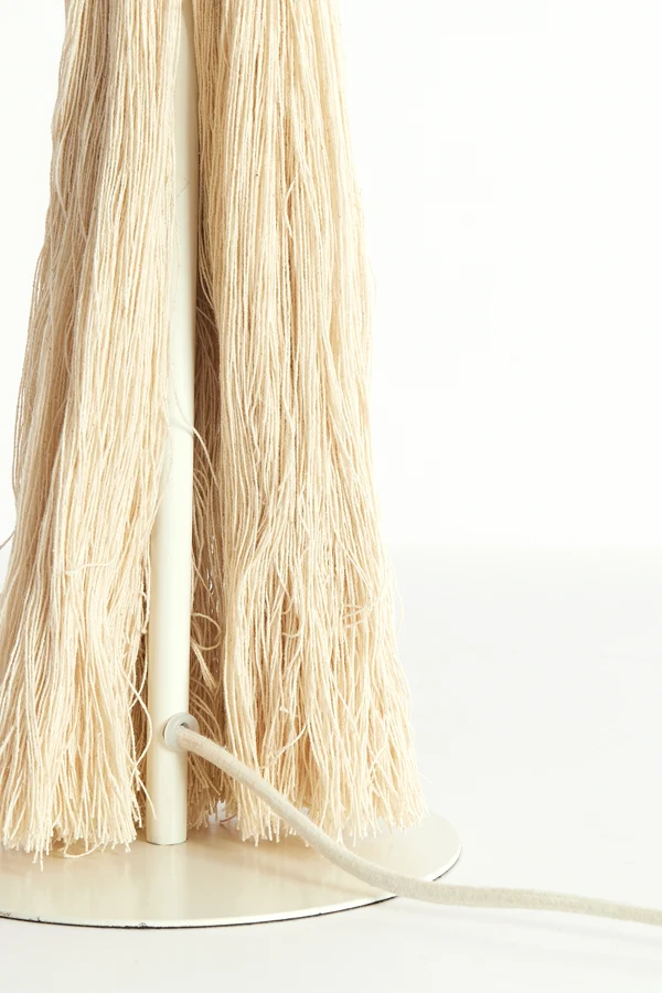 Table lamp 31x70 cm ESPINO cream+natural