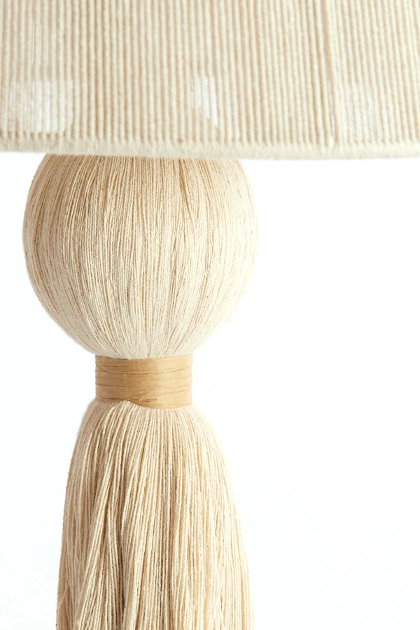 Table lamp 31x70 cm ESPINO cream+natural