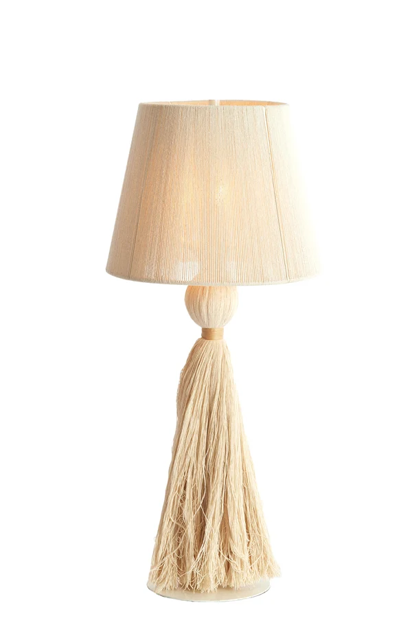 Table lamp 31x70 cm ESPINO cream+natural