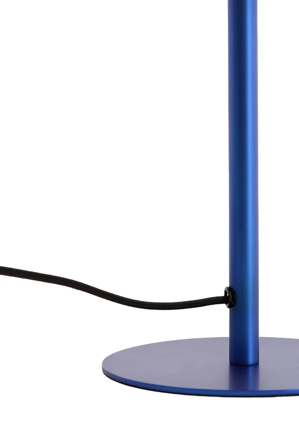 Table lamp 20x34 cm CEDILLO metallic matt blue