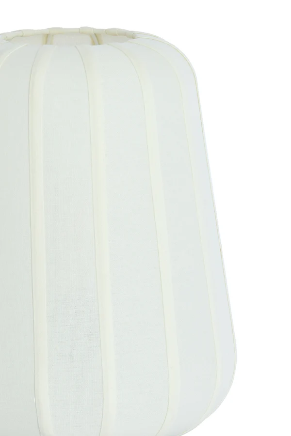Table lamp 20x29 cm BIBIA wood print dark brown+white