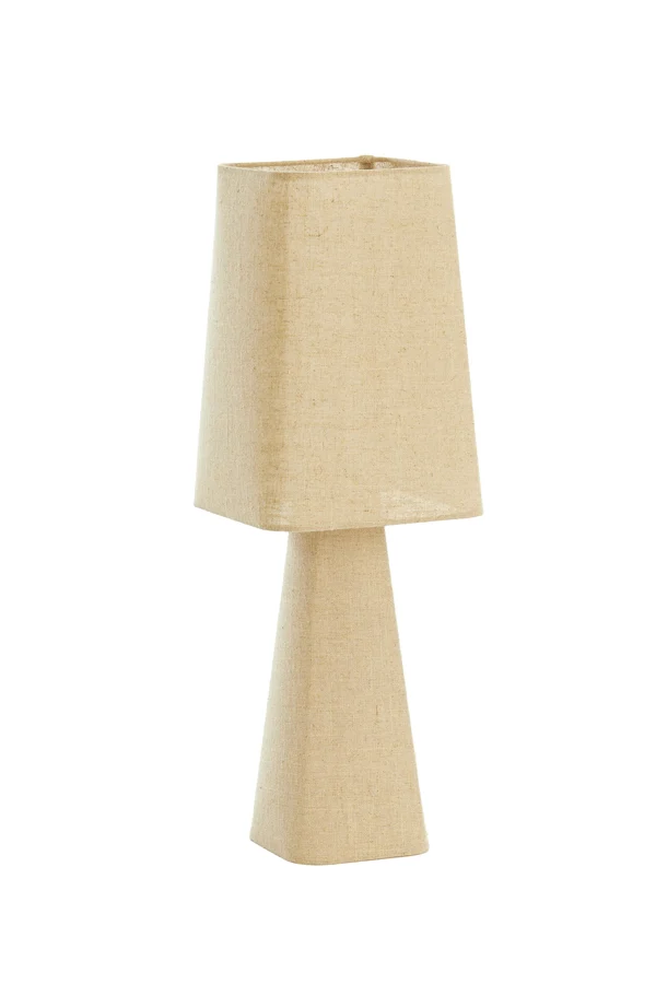 Table lamp 20x20x58 cm MIKKO linen natural
