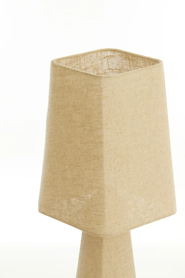 Table lamp 20x20x58 cm MIKKO linen natural