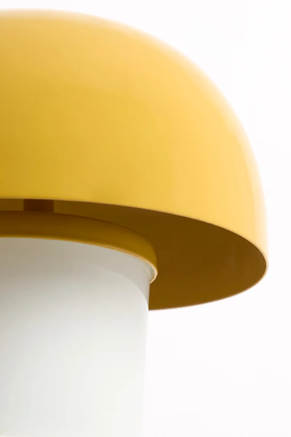 Table lamp 20x20 cm ANIVA shiny yellow